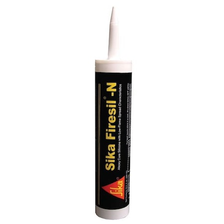 Sika Sika FireSil N Fire Retardant Silicone Light Grey 10.3oz Cartridge 443894